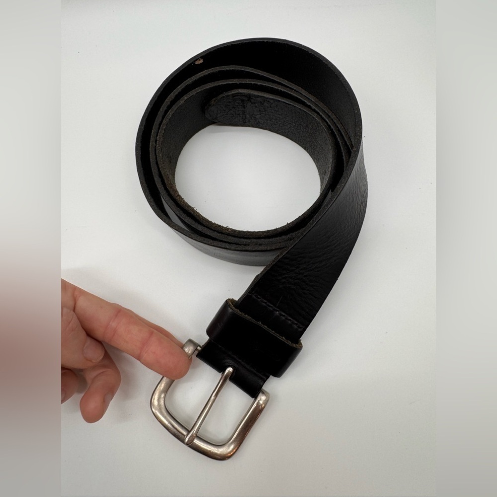Carhartt Men’s Black Leather Belt - Picture 1 of 5